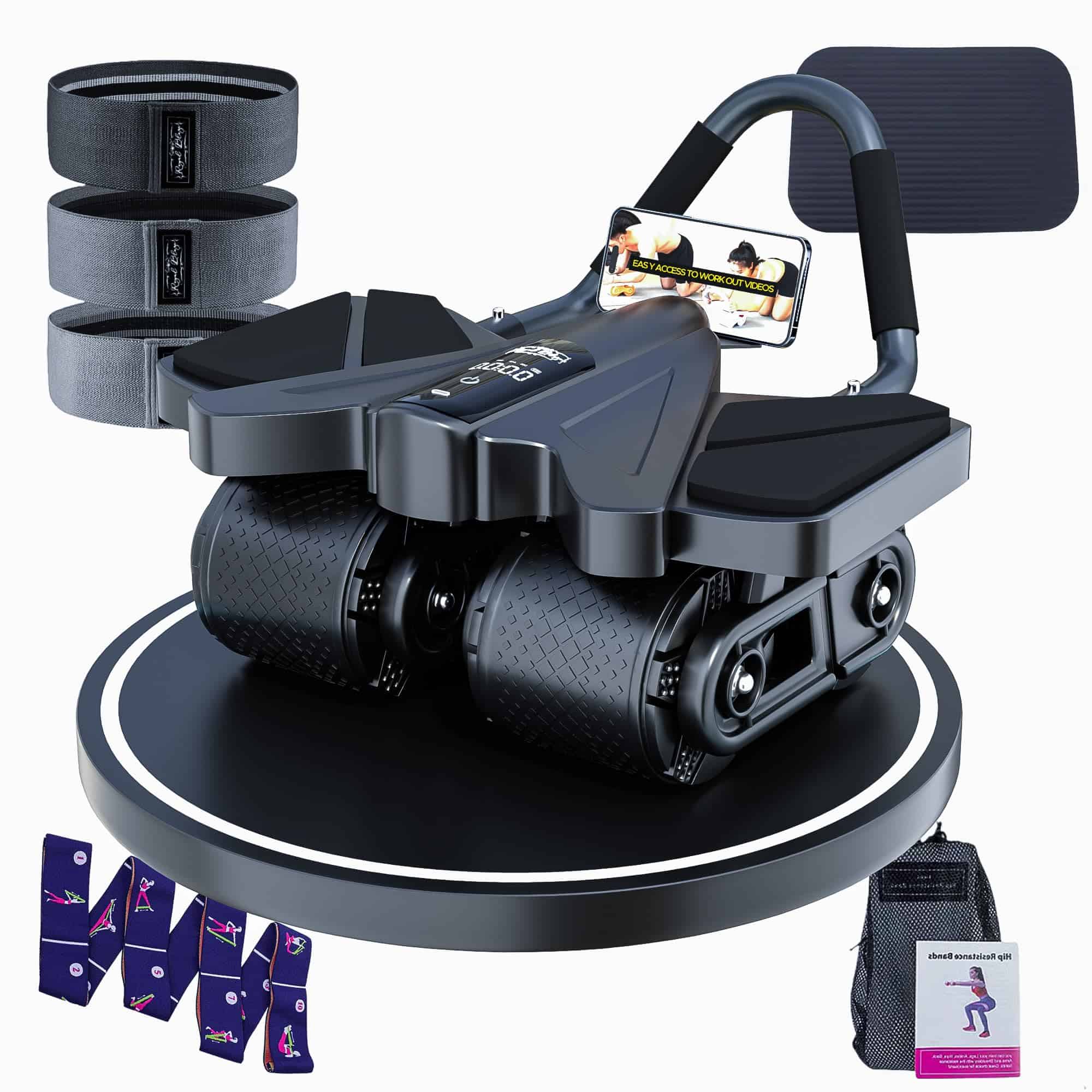 2025 Primer Rodillo Abdominal Contador de Calorías de Alto