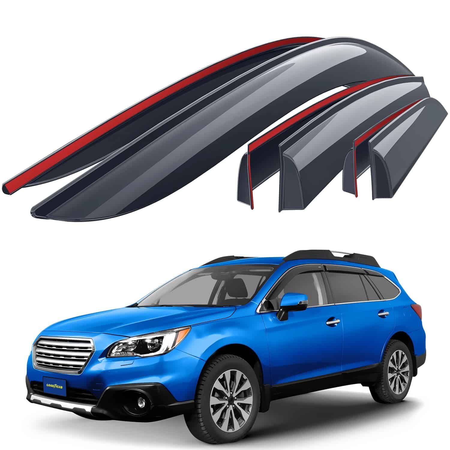 Deflectores de ventanas a prueba de impactos de Goodyear