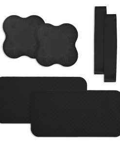 Almohadilla de Soporte para Rodillas de Yoga -Negro