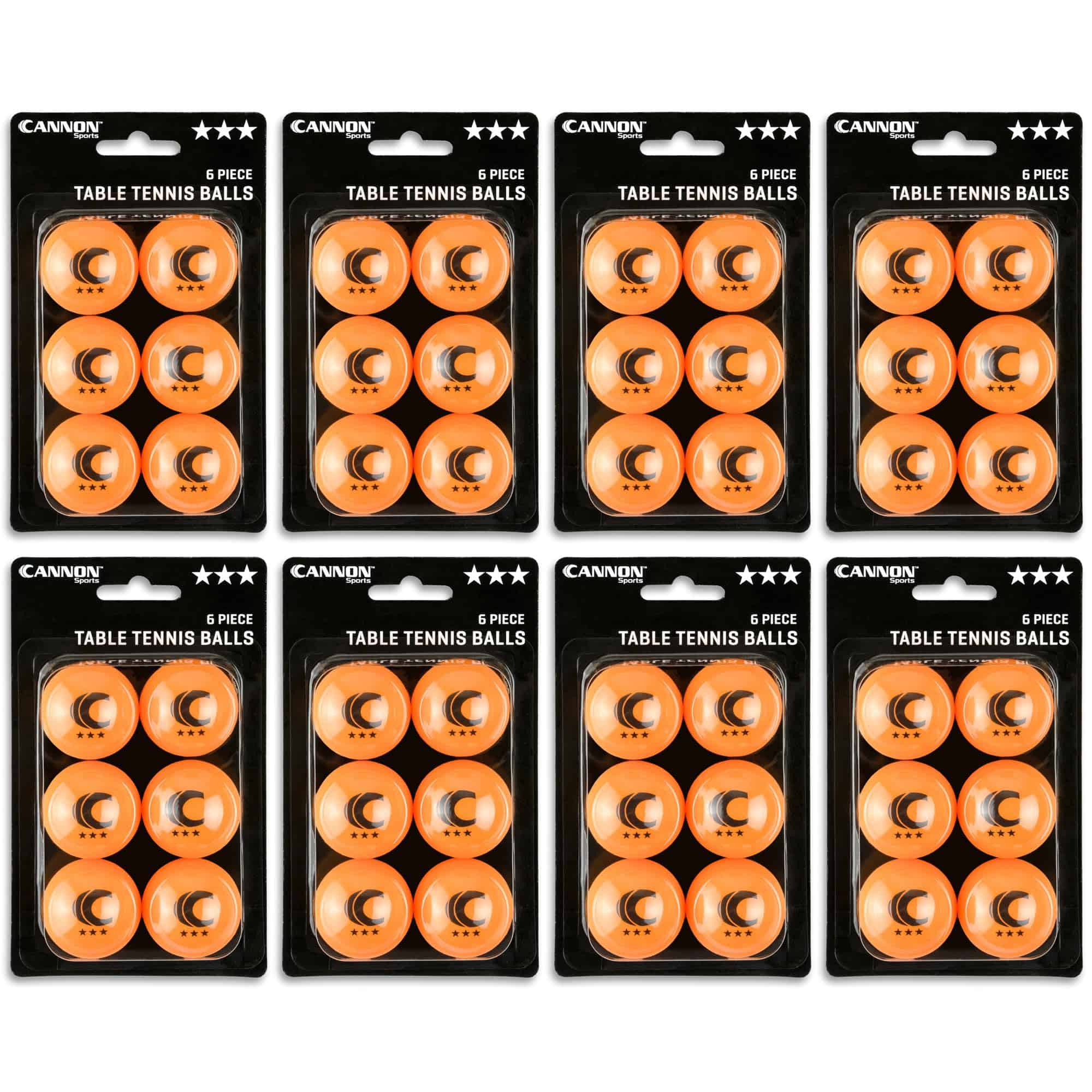 Pelotas de tenis de mesa Cannon Sports 3 estrellas - - Imagen 3