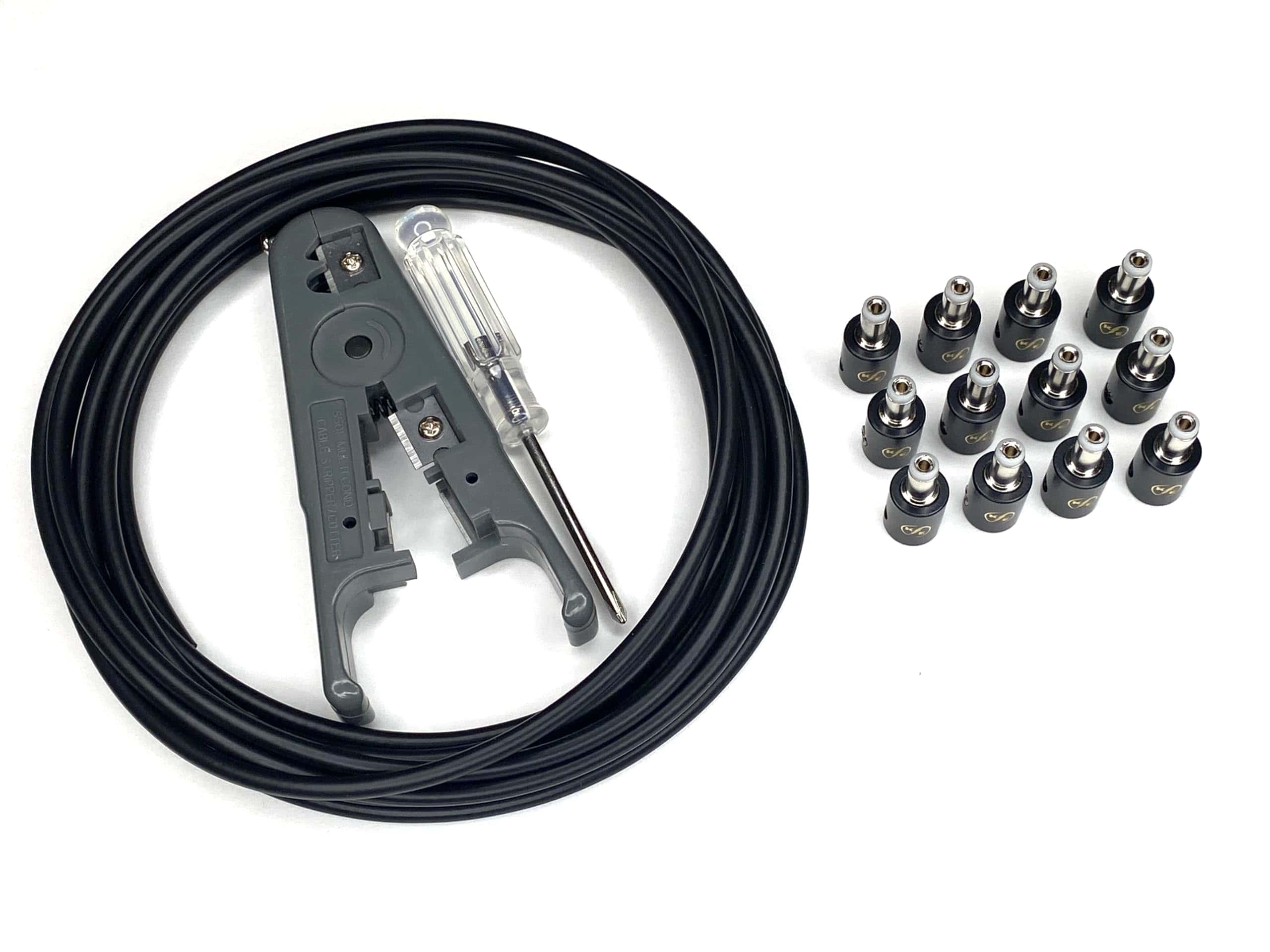 Kit DIY de Barril DC Estándar Solderless Kurrent Electric, - Imagen 3