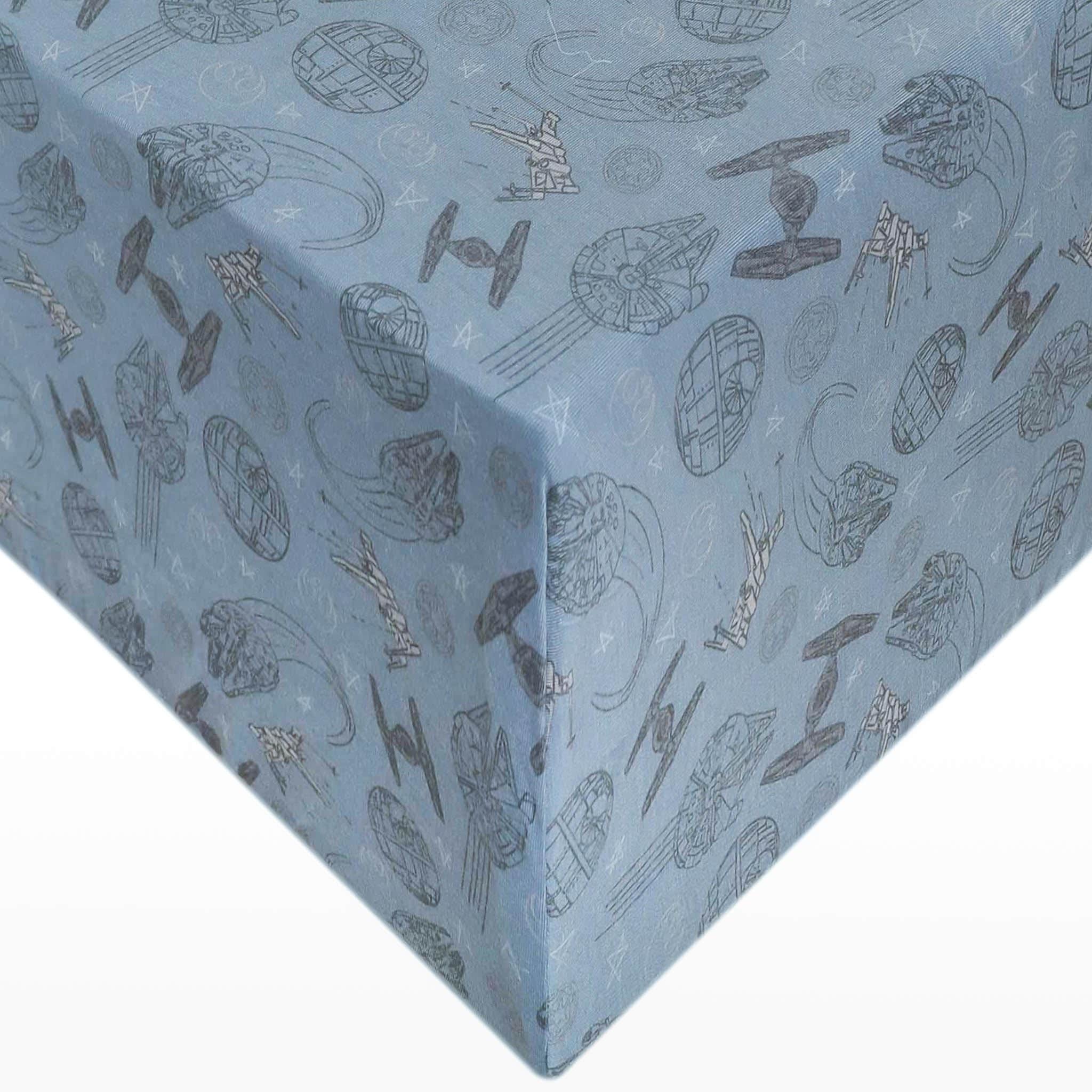 Sábana de Cuna Ajustable de Punto Premium/Tamaño de Niño