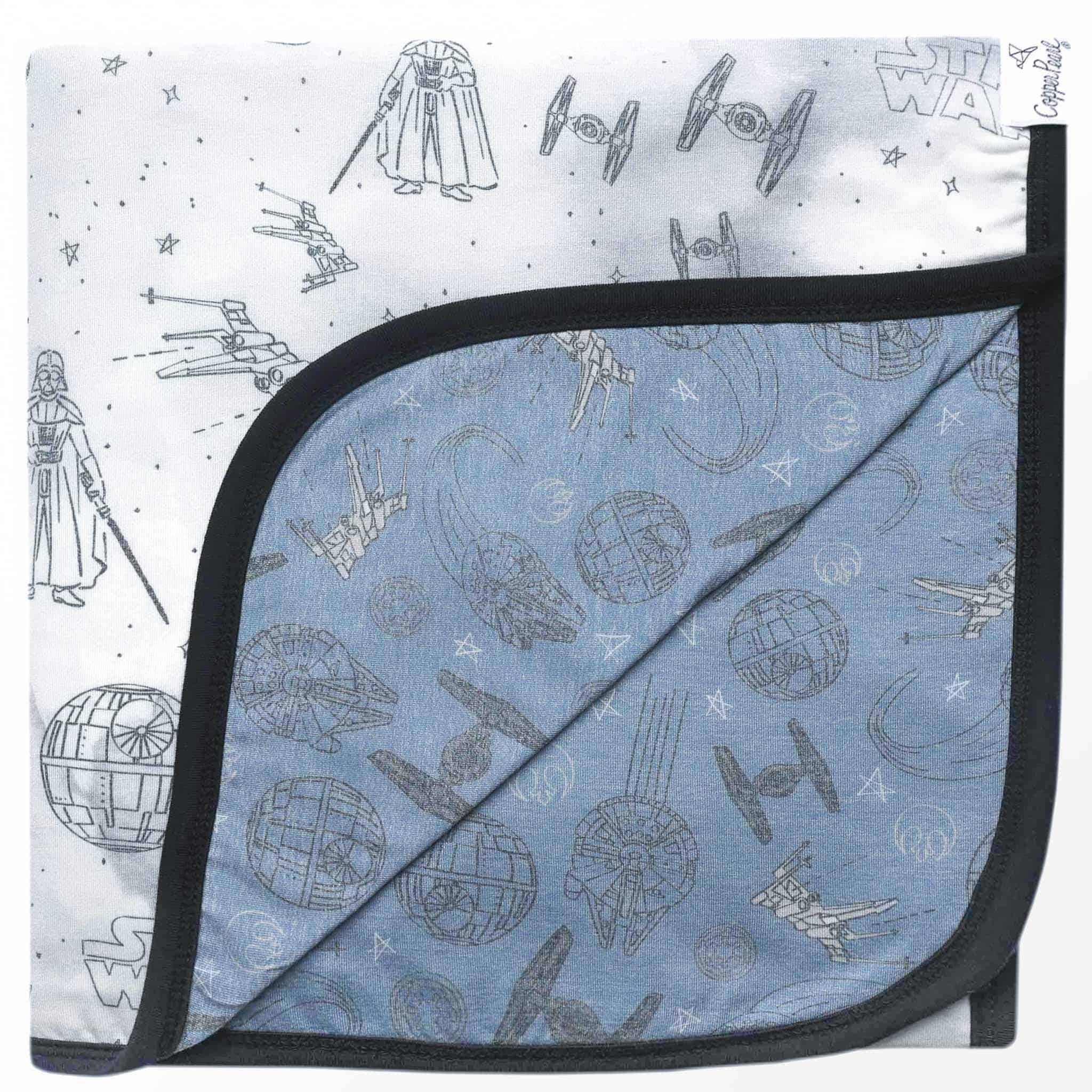 Manta de Cuadros de Tres Capas de Punto Premium para Bebé