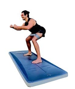 Tapete Kalm Now Tumble Track para Yoga en la Playa,