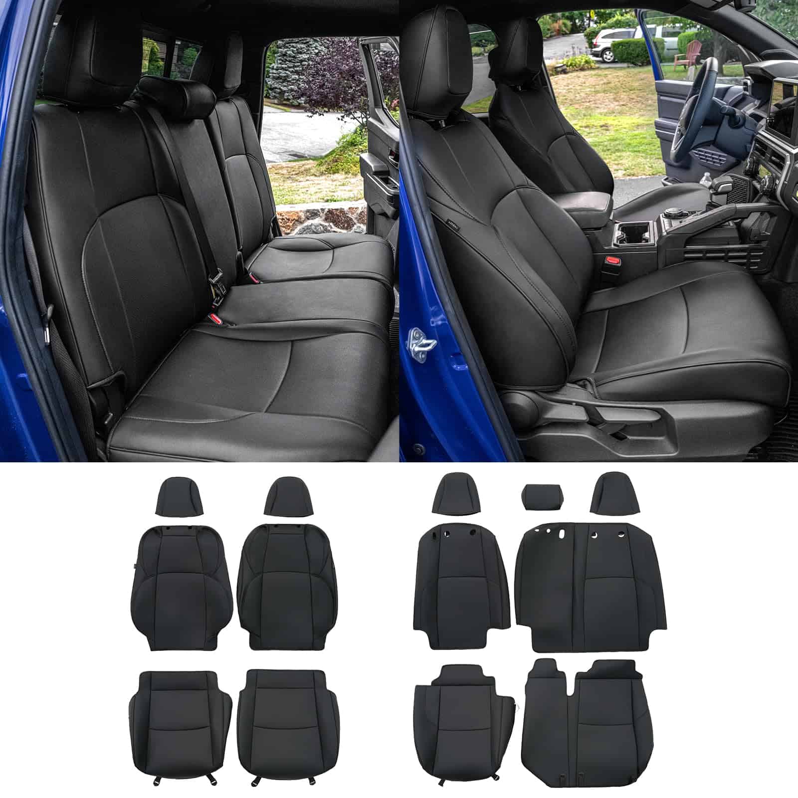 Funda de Asiento Zekzoop Compatible con 2024 2025 Toyota