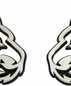 Par de Emblemas de Cabeza Personalizados Nuevos del Diablo