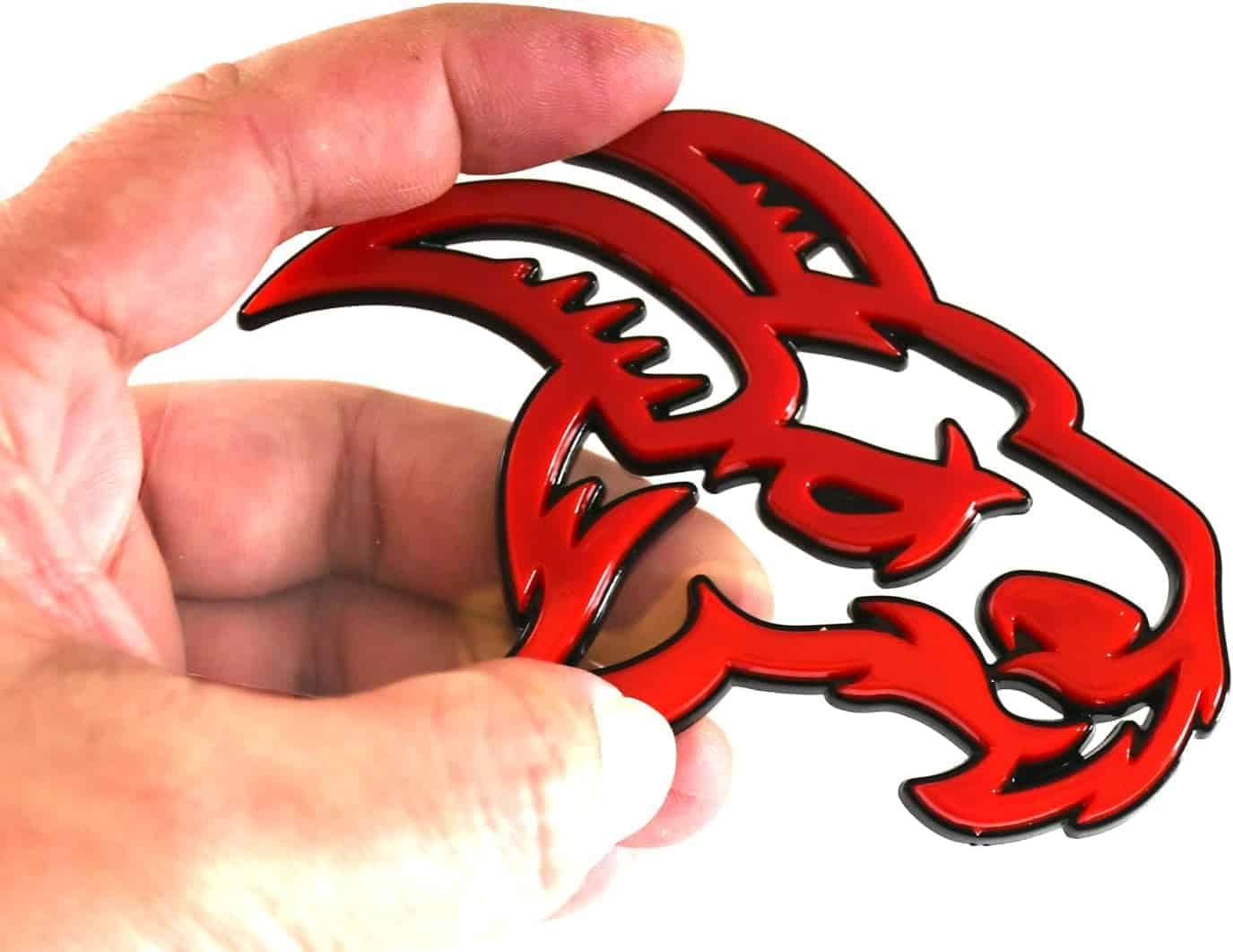 Par de Emblemas de Cabeza Personalizados Nuevos Derecho - Imagen 6