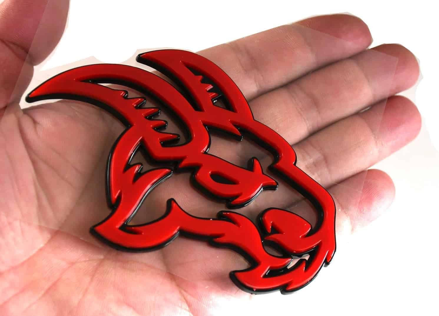 Par de Emblemas de Cabeza Personalizados Nuevos Derecho - Imagen 5