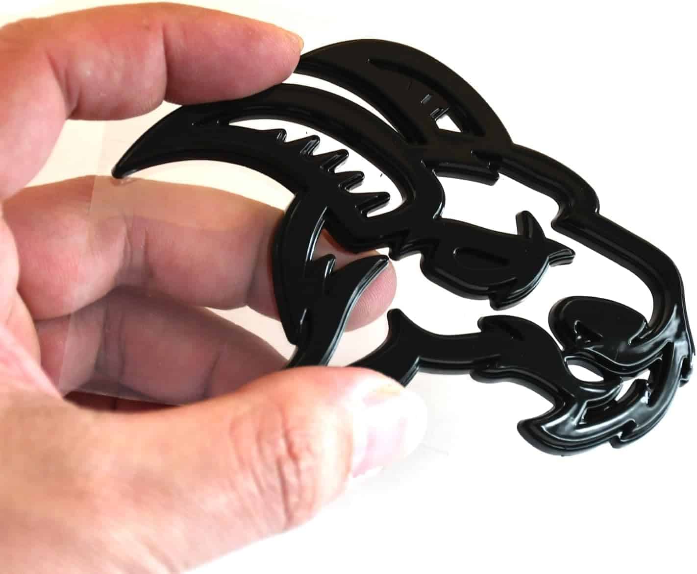 Par de Emblemas de Cabeza Personalizados Nuevos Cabra - Imagen 3