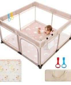 Corralito para bebés Joypony con colchoneta, 50 * 50