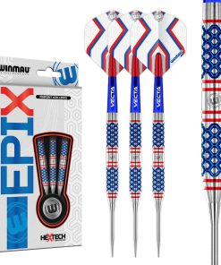 Set de Dardos Winmau Epix 24g 90% de Tungsteno Profesional