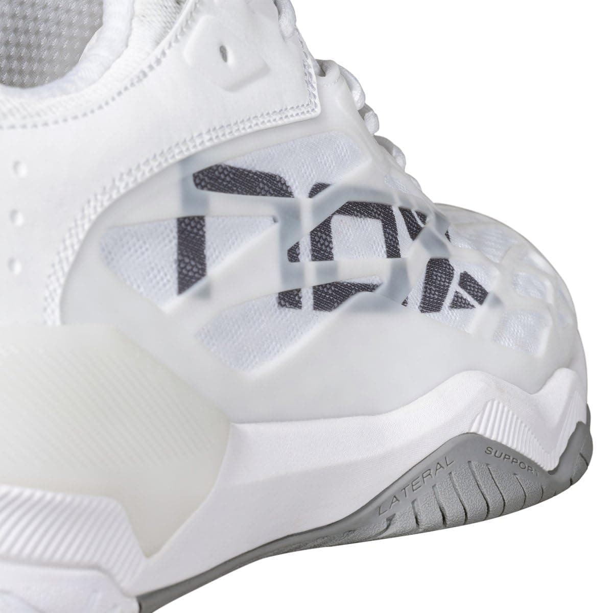 Zapatos de pickleball para Hombres y Mujeres -Blanco/Gris - Imagen 9