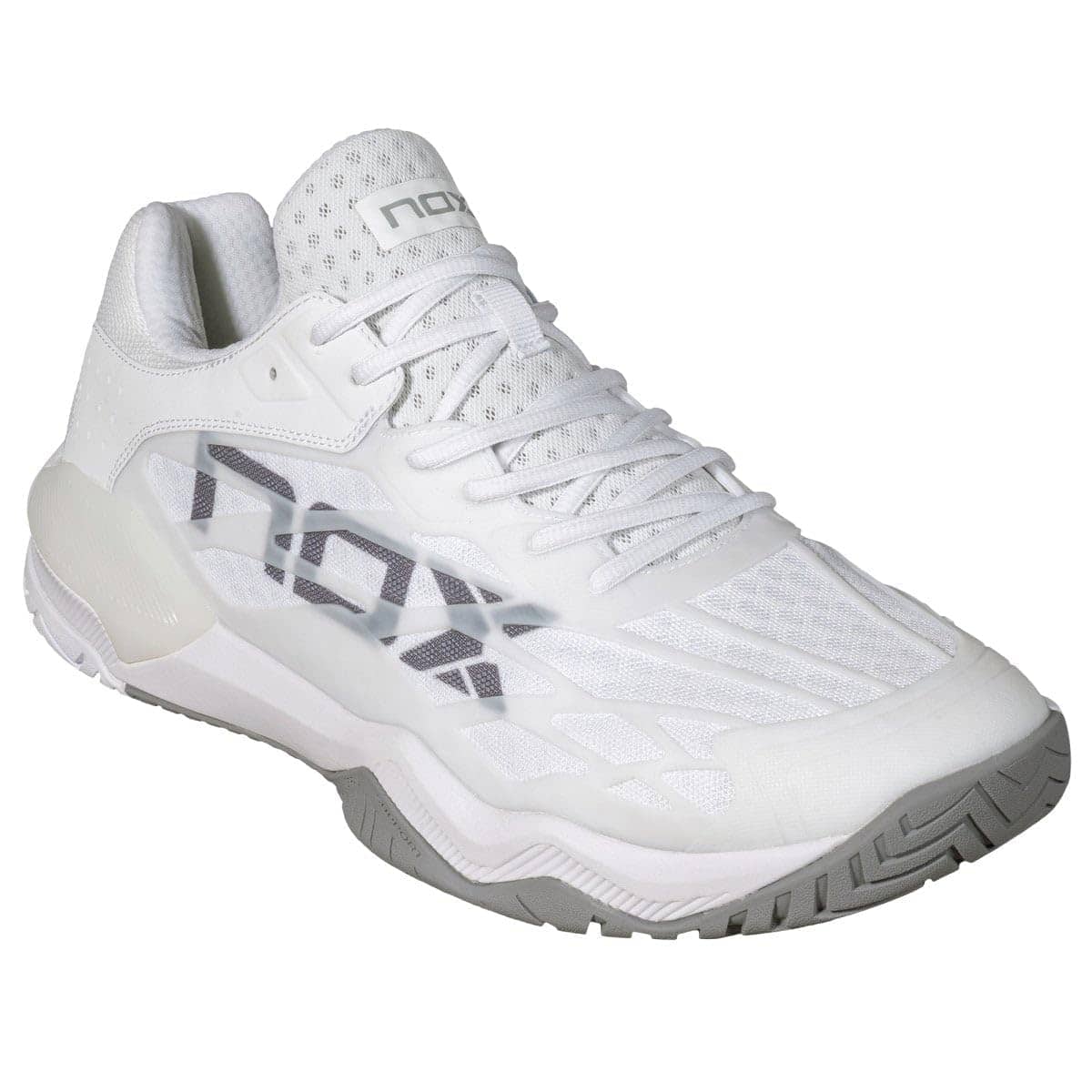 Zapatos de pickleball para Hombres y Mujeres -Blanco/Gris - Imagen 3