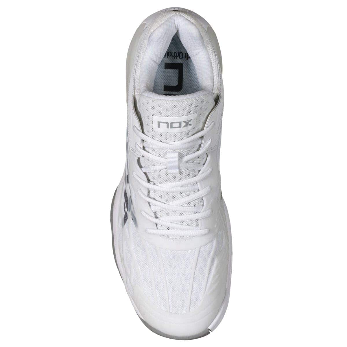 Zapatos de pickleball para Hombres y Mujeres -Blanco/Gris - Imagen 5
