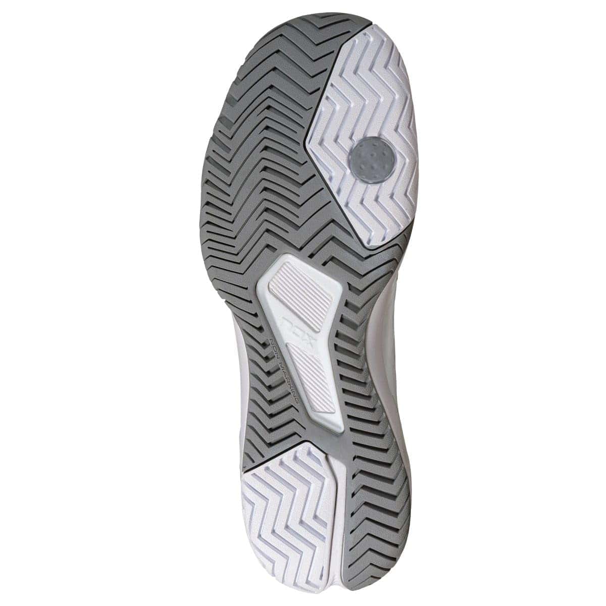 Zapatos de pickleball para Hombres y Mujeres -Blanco/Gris - Imagen 4