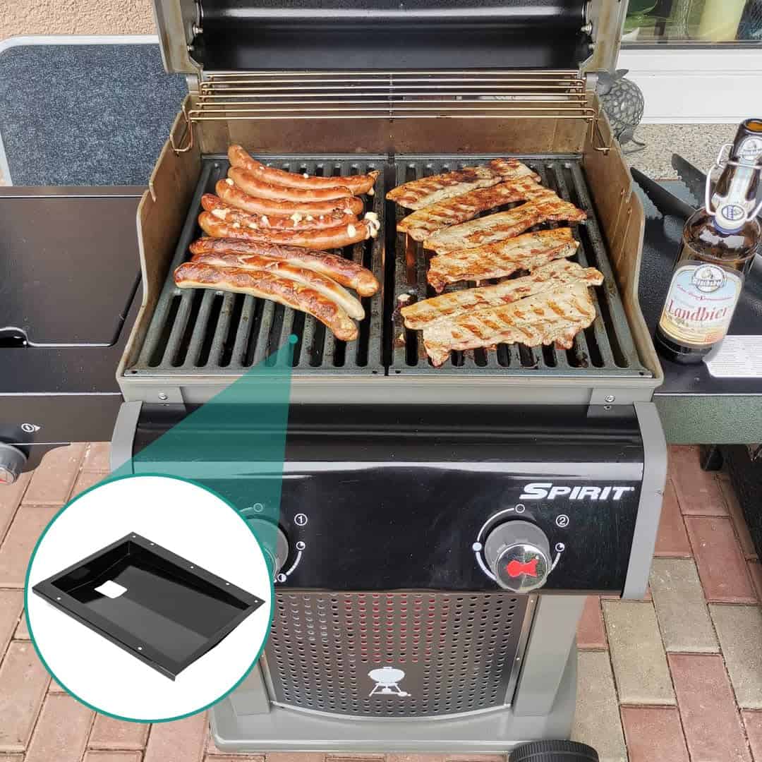 Bandeja de grasa 69803 con revestimiento de papel de - Imagen 8