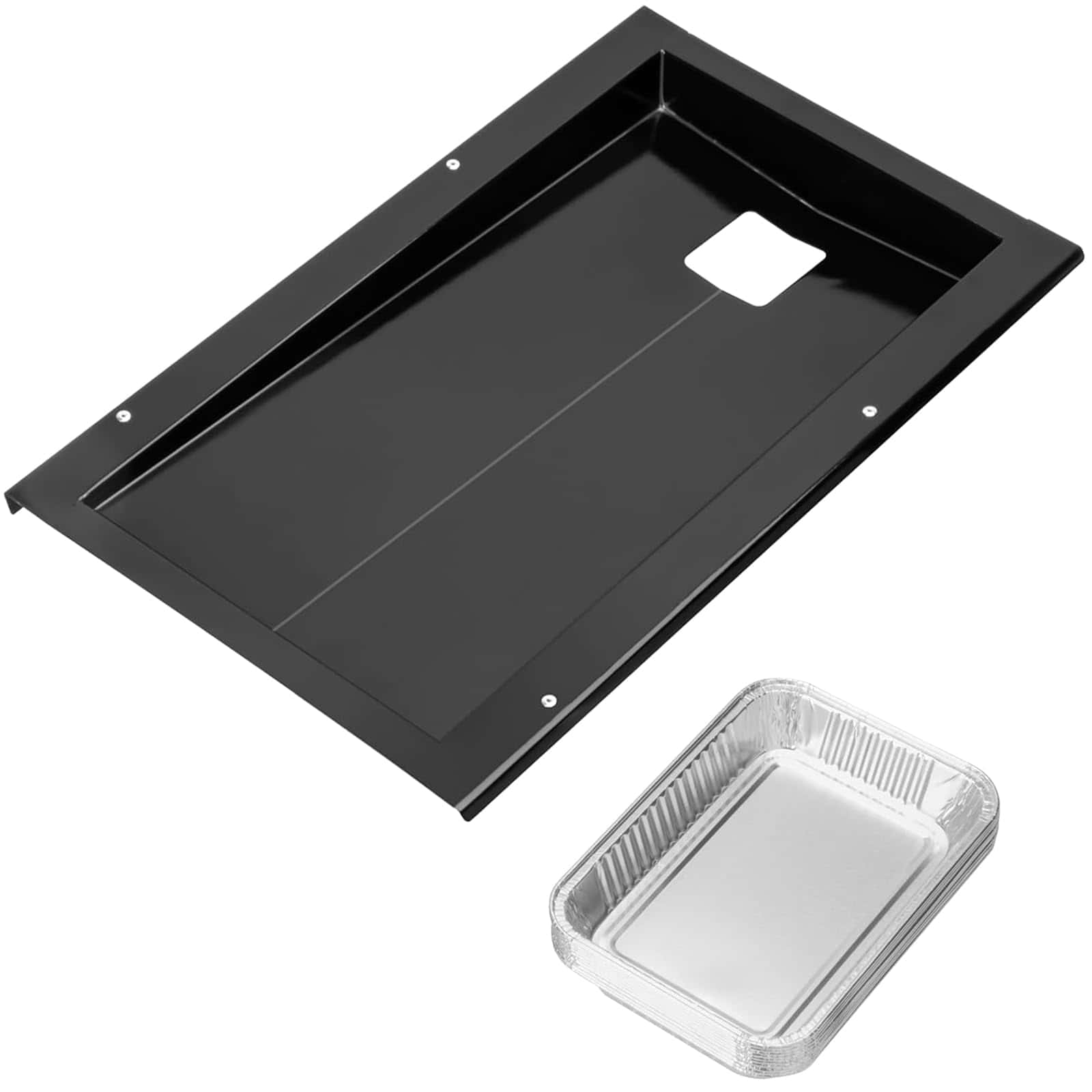 Bandeja de grasa 67767 con 10 Pcs 6415 Forro de Bandeja de