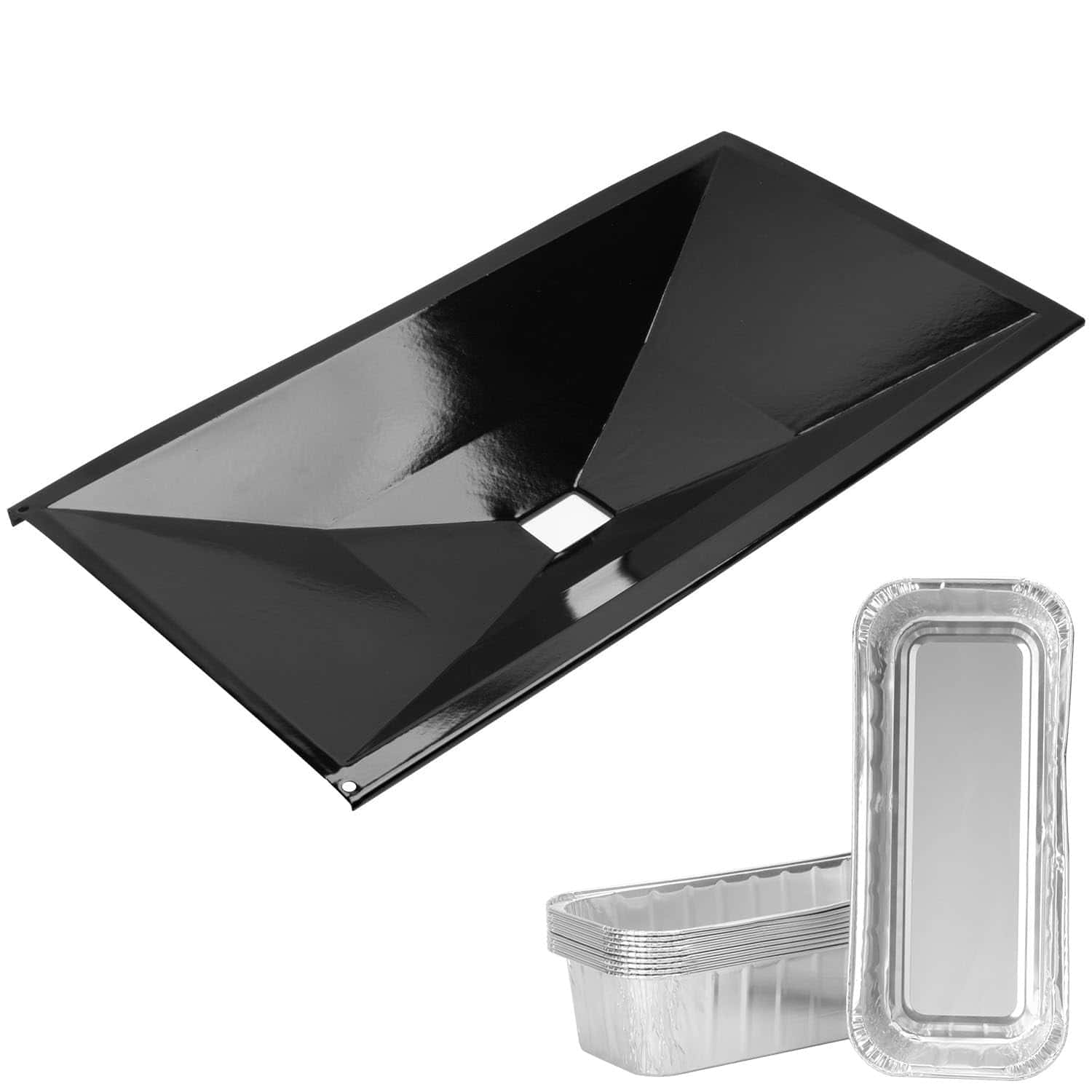 Charola de Grasa EasiBBQ 66037 con Forro de Papel Aluminio
