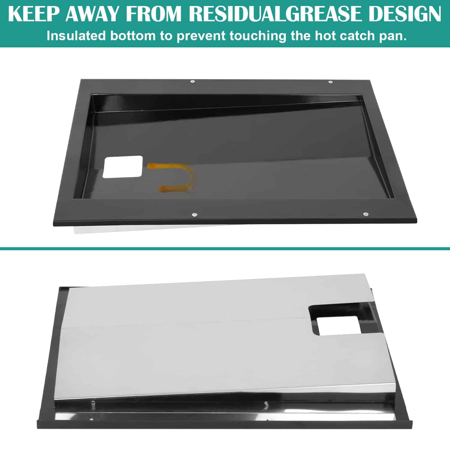 Bandeja de Grasa EasiBBQ 69804 con 6415 Liner de Papel de - Imagen 5