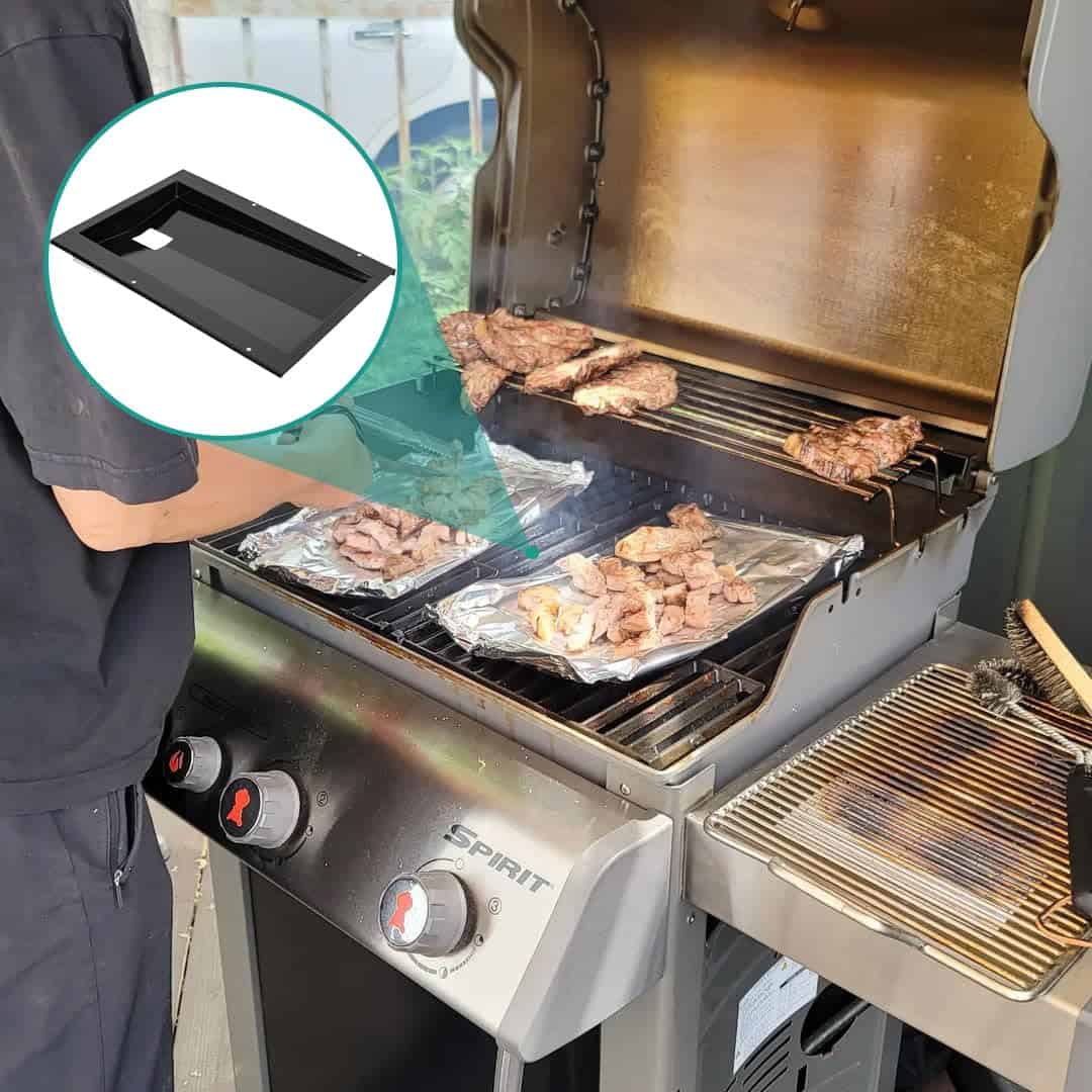 Bandeja de Grasa EasiBBQ 69804 con 6415 Liner de Papel de - Imagen 8