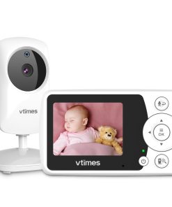 Monitor de Bebé con Cámara y Audio VTimes, -r/Mascota