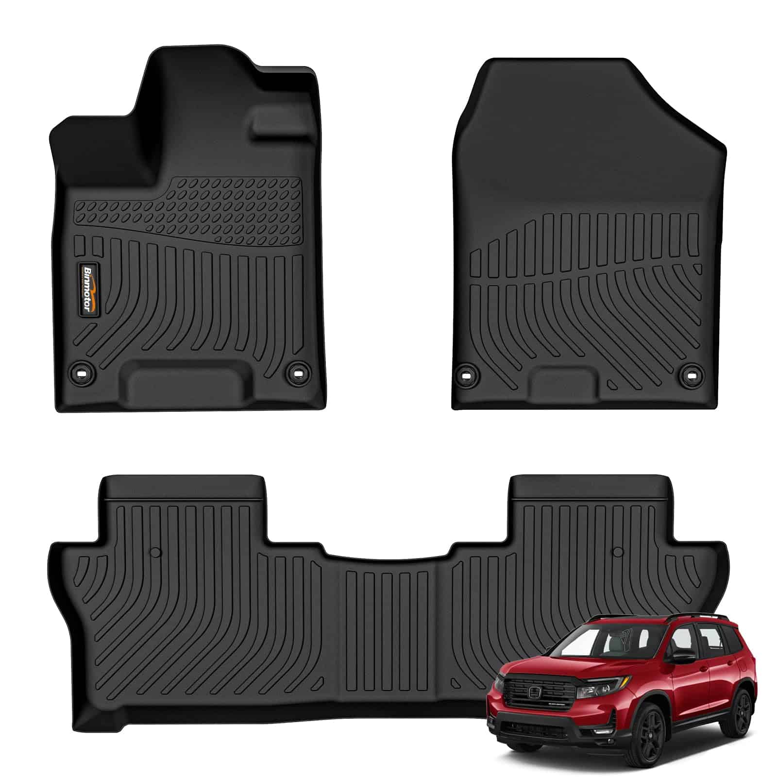 Tapetes para piso de automóvil para Honda Passport