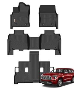 Tapetes para piso de Toyota Sequoia 2023 2024 2025, 7