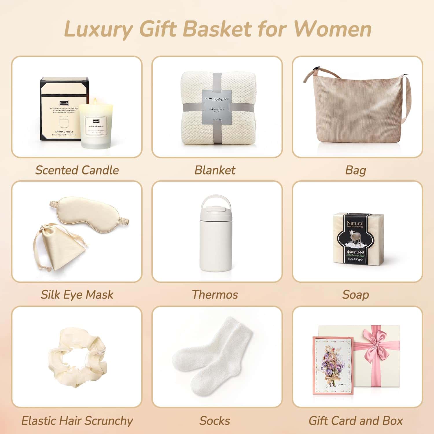 Set de Regalo Hada de la Fresa, 10 Piezas Cesta de Cuidado - Imagen 4