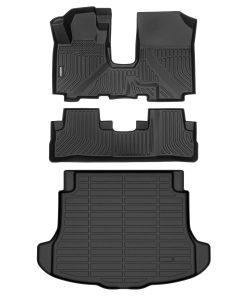 Juego de Tapetes y Forro de Maletero GINOWY para Honda CRV