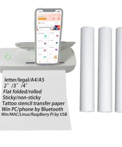 Impresora portátil térmica IOOIOO A81 sin tinta 8.5 x 11