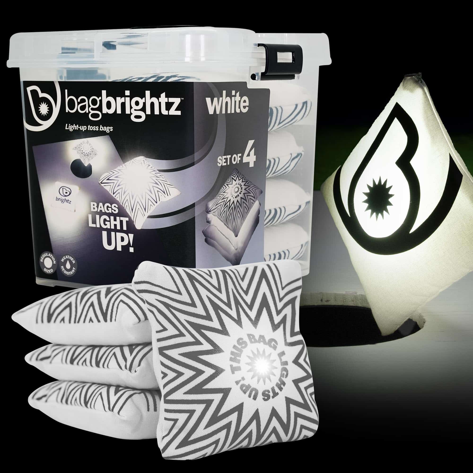 Brightz BagBrightz Bolsas de Maíz LED para Cornhole,