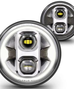 Faro LED Redondo de 7 Pulgadas Cromado H6024 2d1 Hi Lo