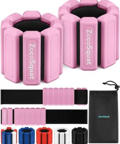 Pesas Tobilleras y Pesas de Muñeca para Mujeres en Casa -