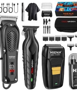 Juego de cortadora de cabello profesional HIENA PRO para