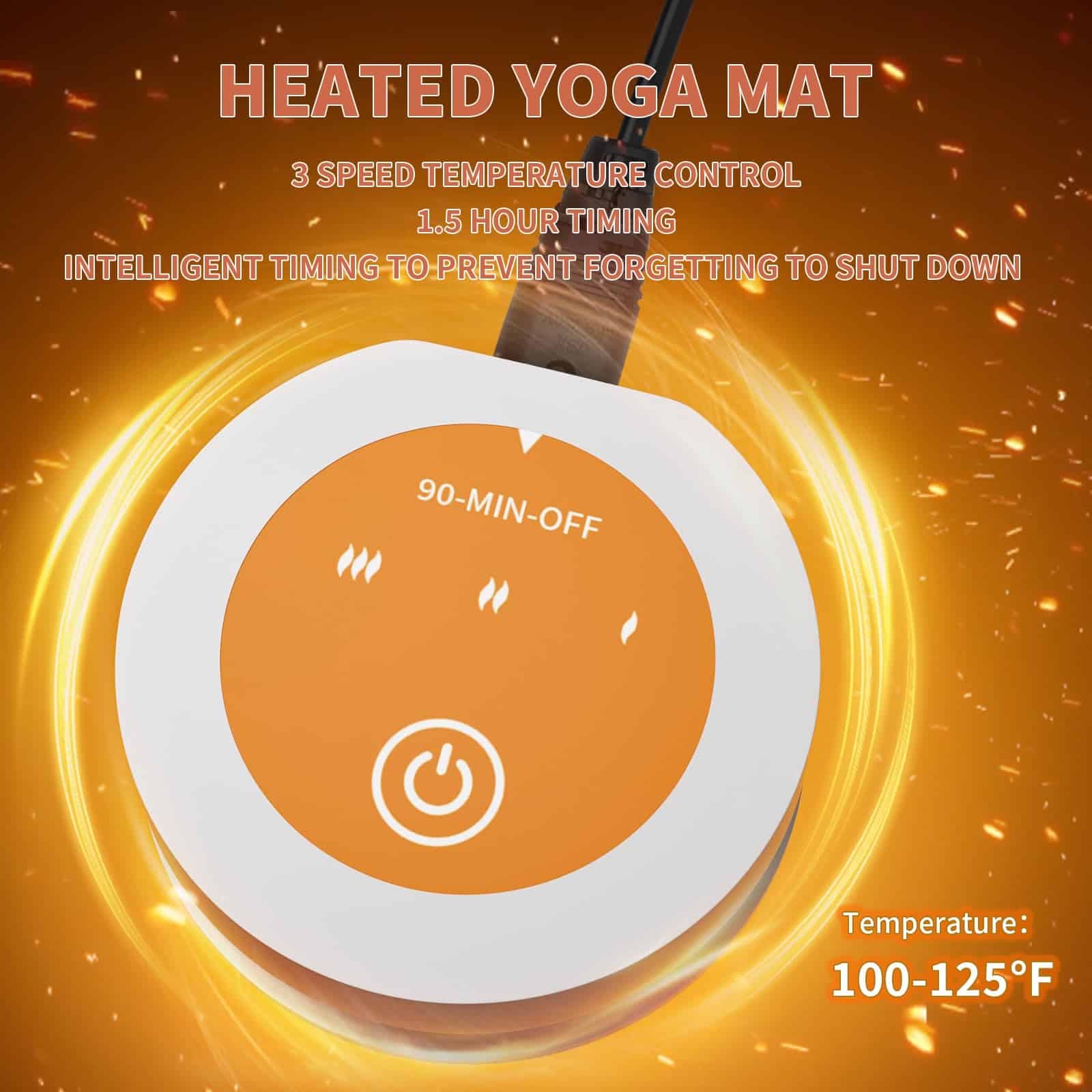 OGOGO-Heating Pad, Tapete de Yoga con Calefacción, 72 x - Imagen 6
