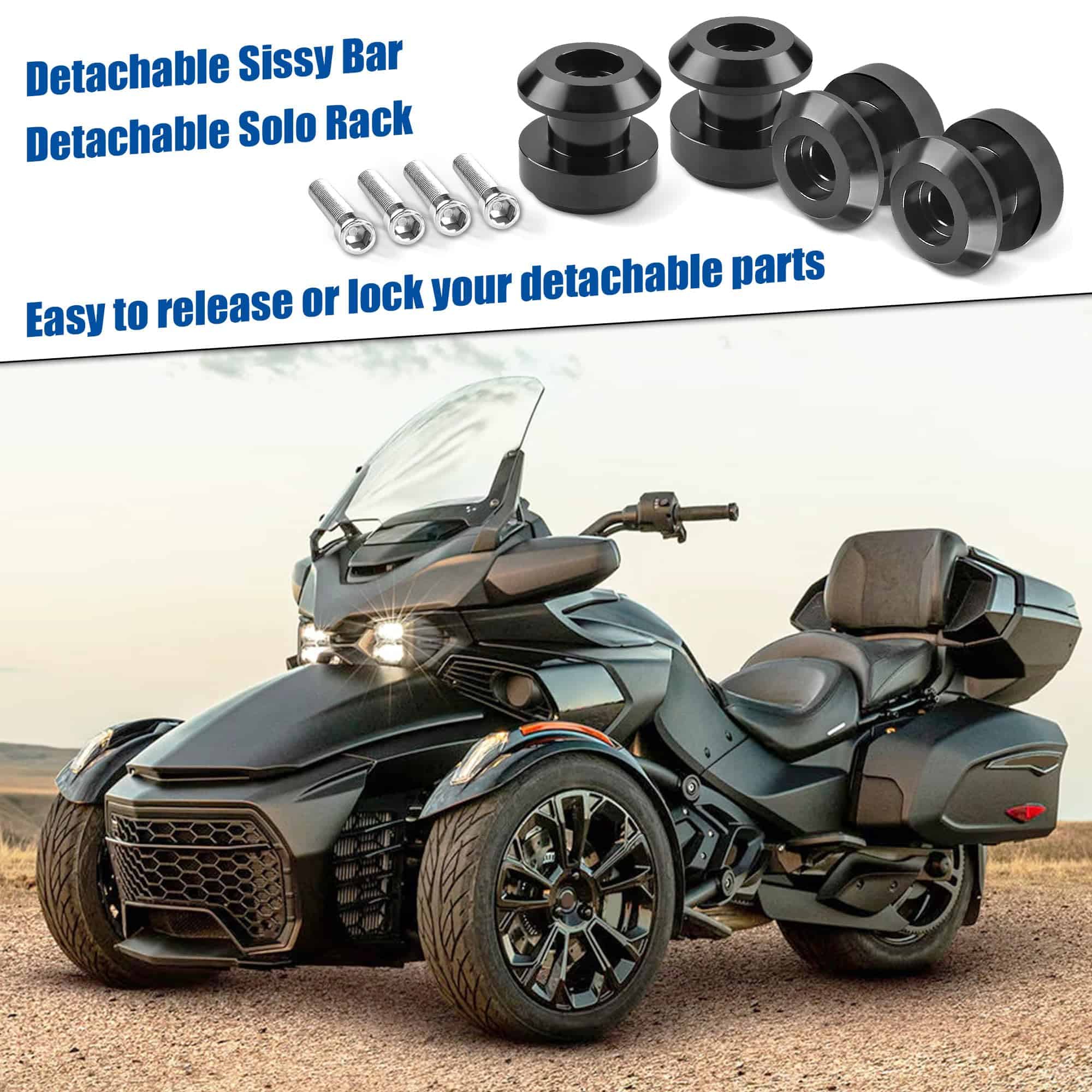 Conjunto de Botones Bungee para Soporte de Respaldo para - Imagen 8