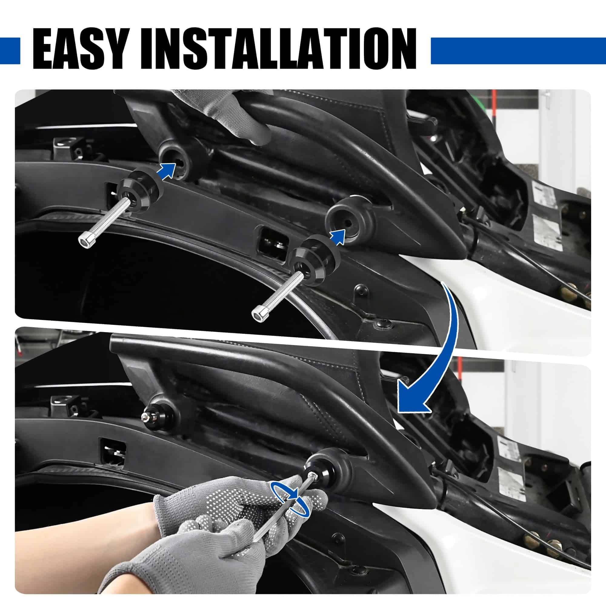 Conjunto de Botones Bungee para Soporte de Respaldo para - Imagen 10