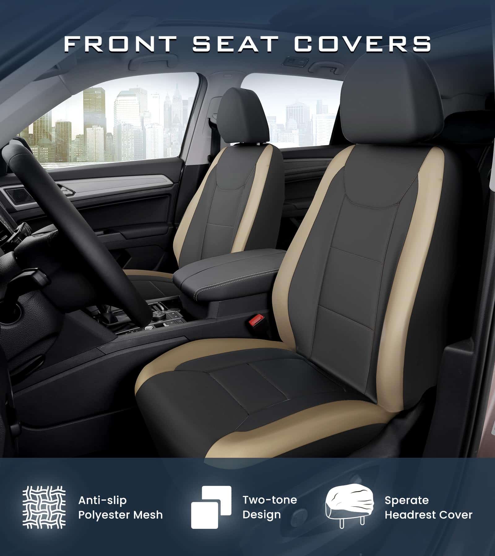 Cubierta de Asiento de Coche Impermeable Premium VALIHO - Imagen 4