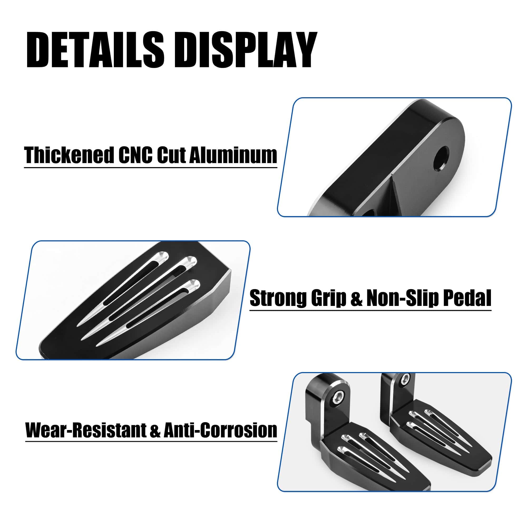 Pegs de pie de la tercera clavija de la motocicleta - Imagen 6