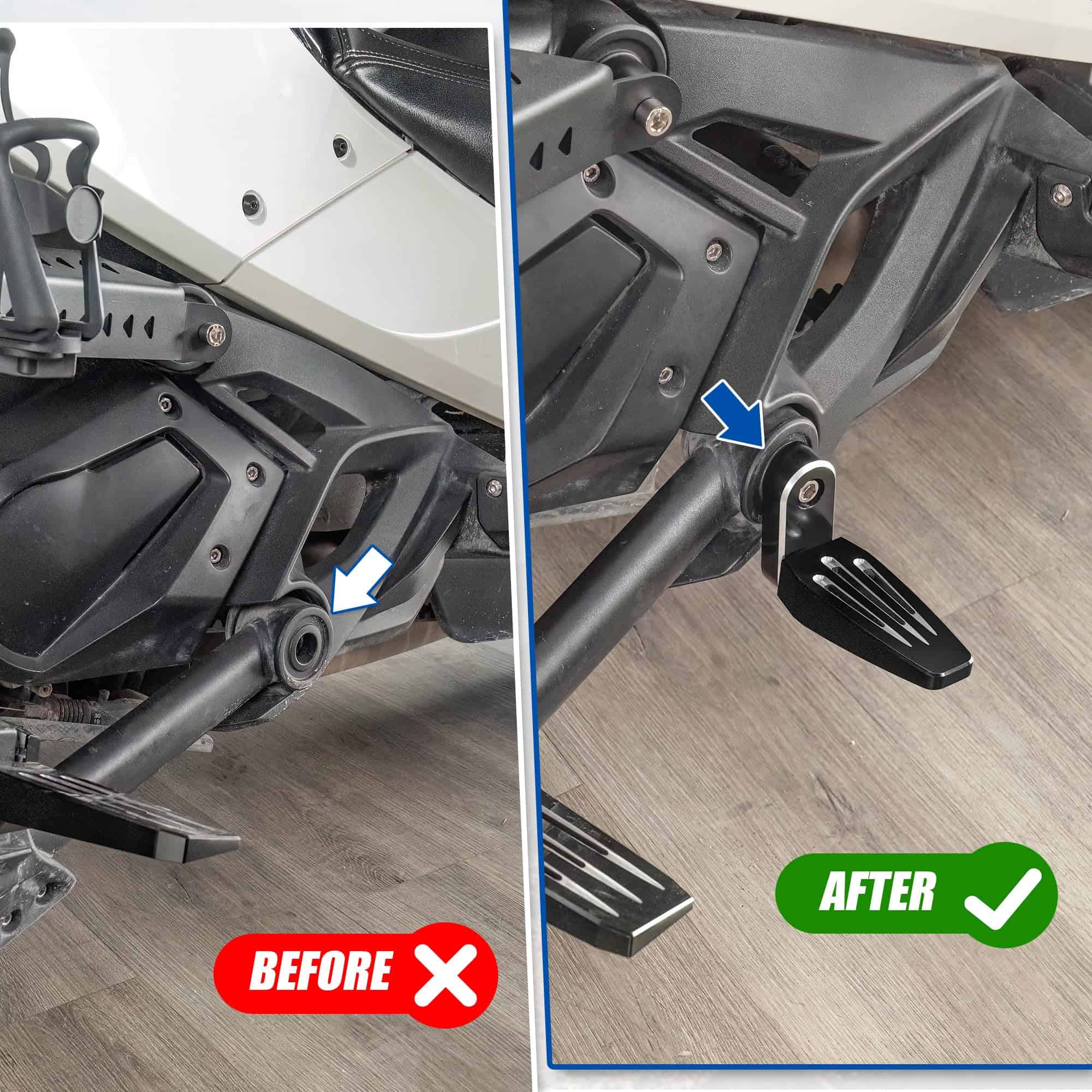 Pegs de pie de la tercera clavija de la motocicleta - Imagen 8