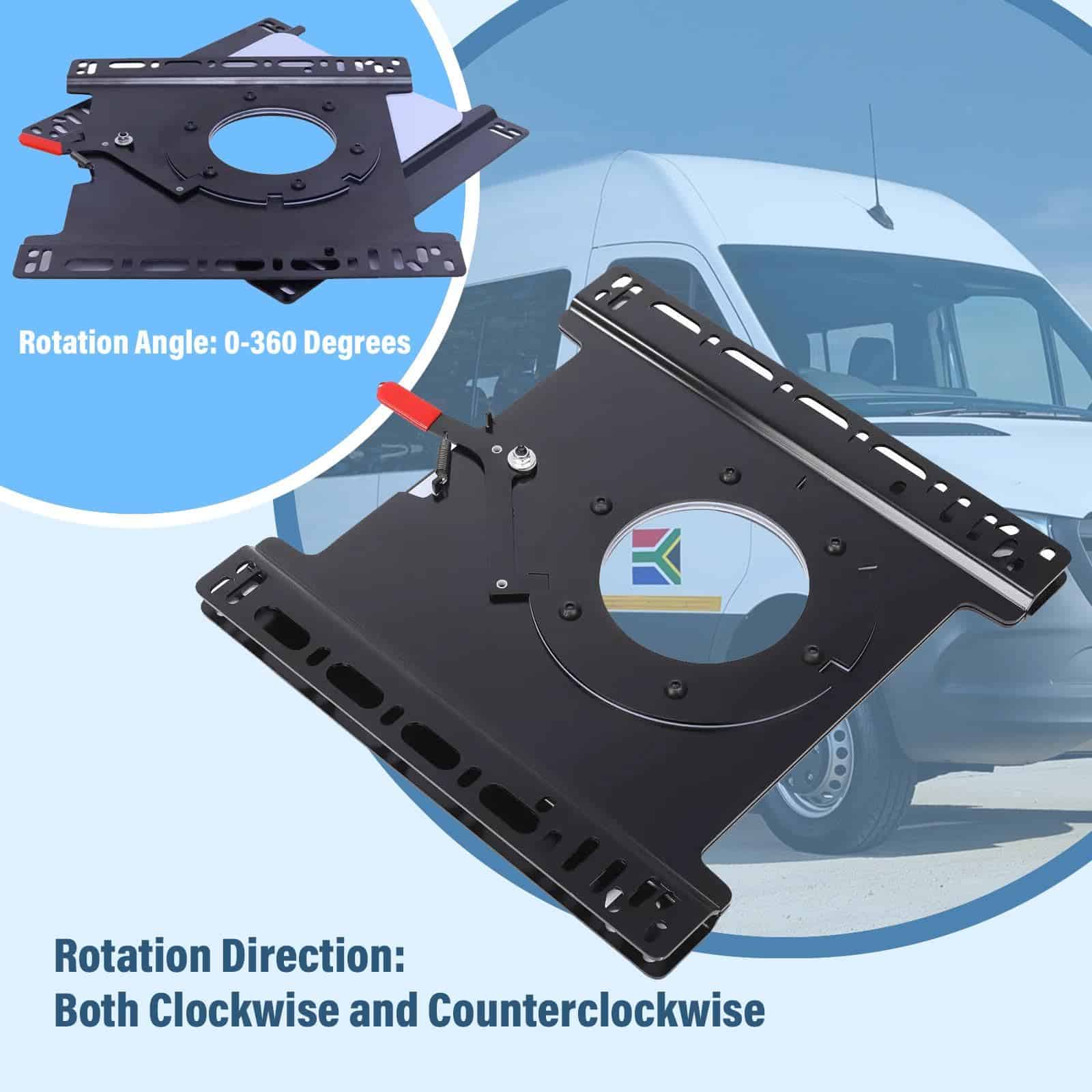 Base de Asiento Giratorio ASDJAKZP, Rotación de 360�, Base - Imagen 4