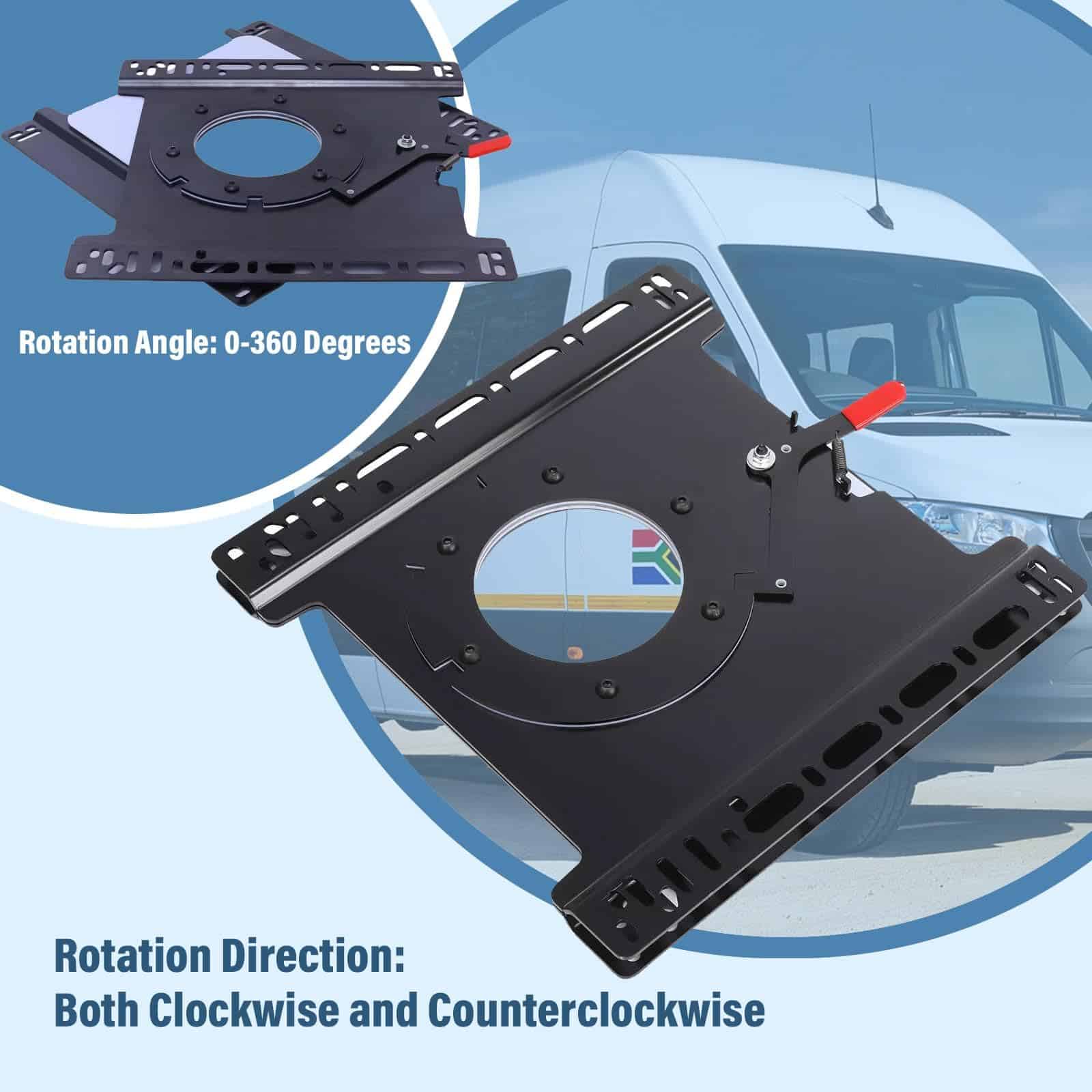 Base giratoria ASDJAKZP, Base giratoria del asiento derecho - Imagen 5