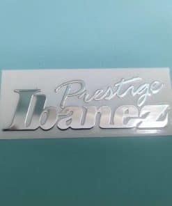 Sticker de Metal para Cabeza de Guitarra Ibanez - Etiquetas