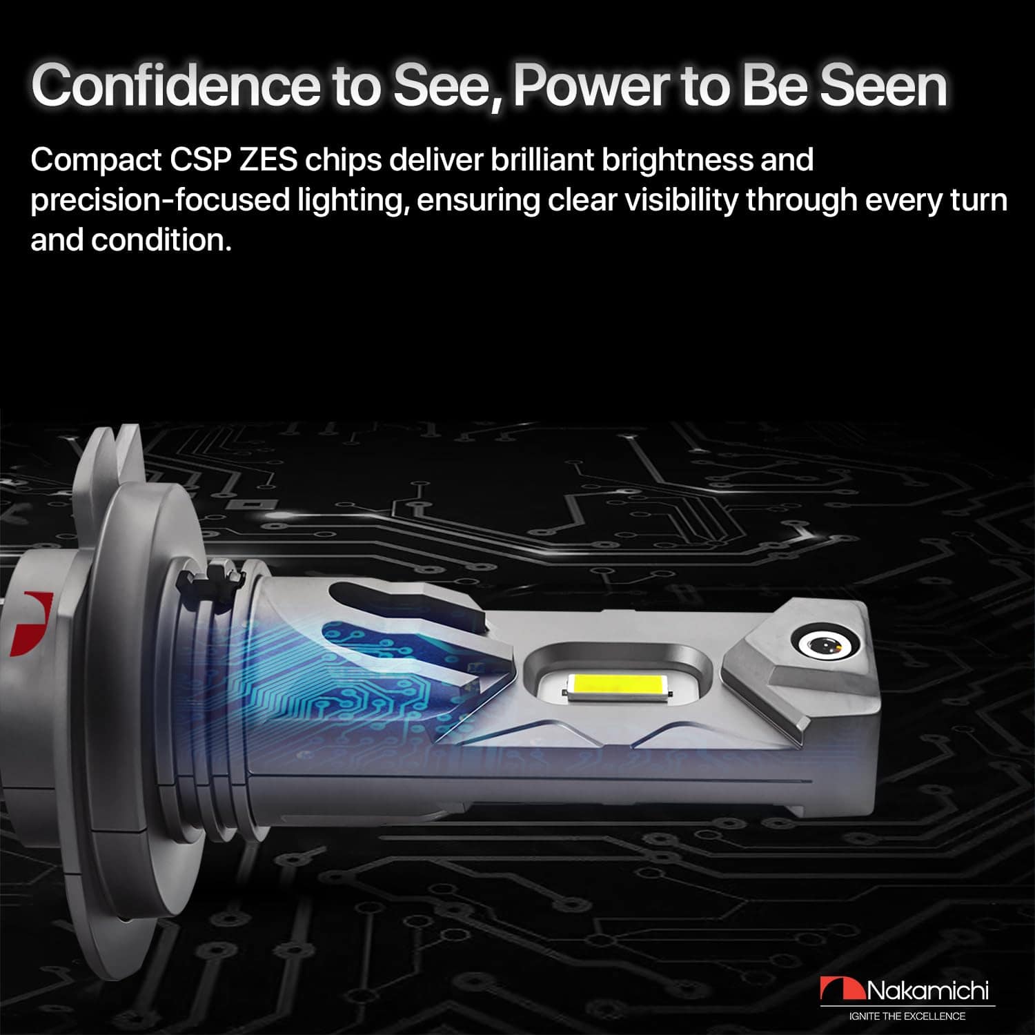 Bombillas LED para luces antiniebla Nakamichi GS810 Series - Imagen 3