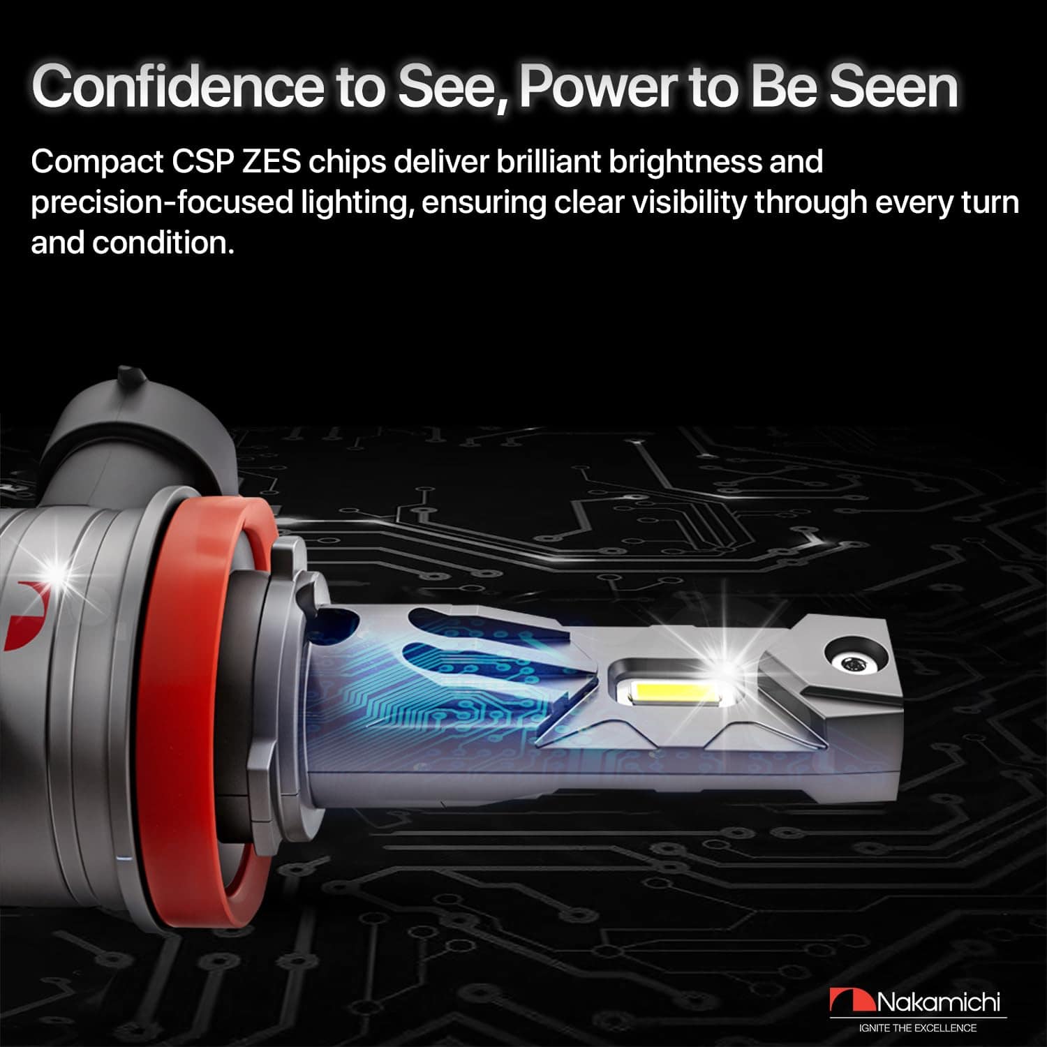 Bombillas de Luz LED para Faros Niebla Nakamichi GS810 - Imagen 3