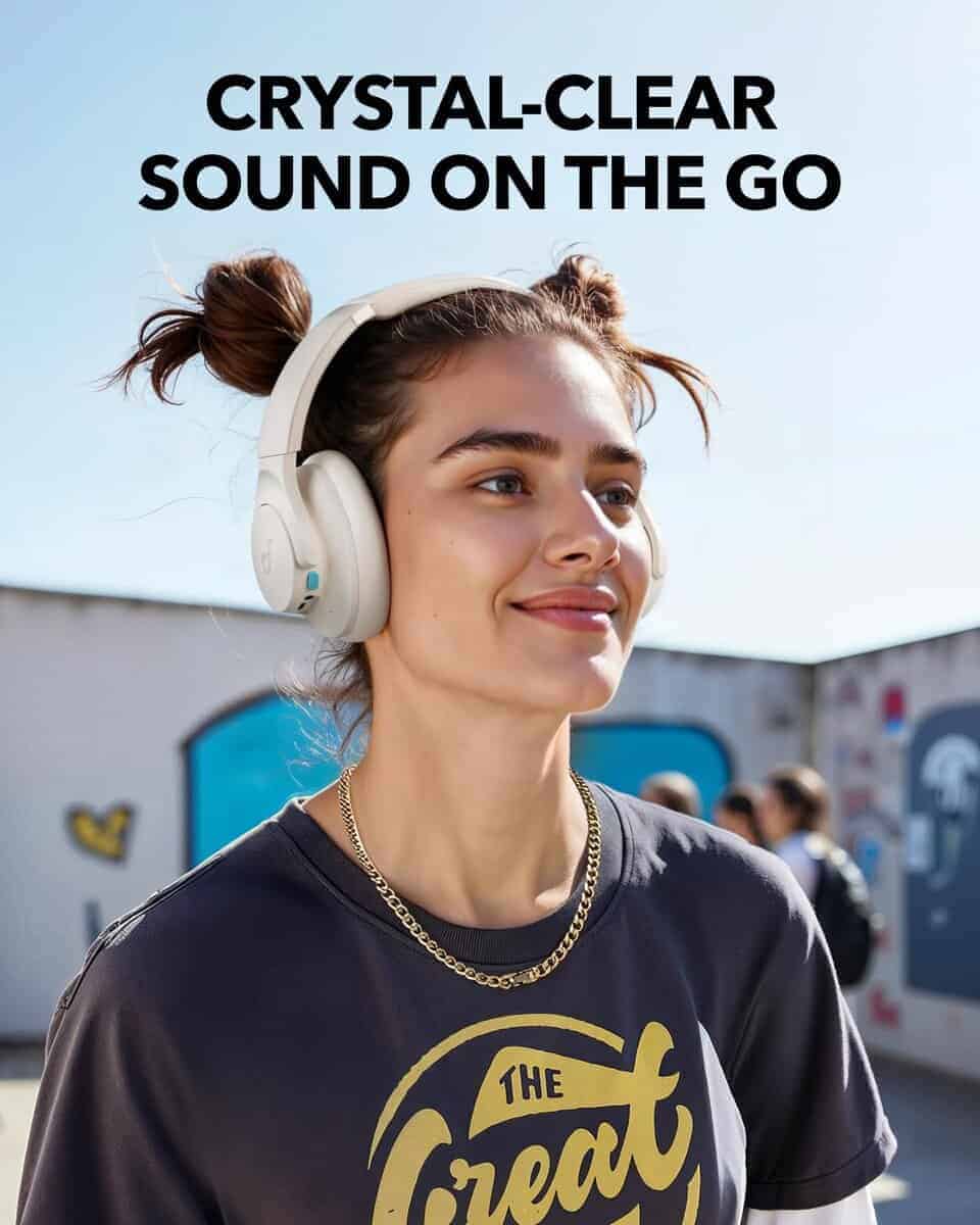 Audífonos Bluetooth inalámbricos sobre la oreja Soundcore - Imagen 3