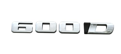 3Pcs Escalade 600 600D Rear Liftgate Emblem 3D -Chrome - Imagen 4