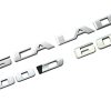 3Pcs Escalade 600 600D Rear Liftgate Emblem 3D -Chrome