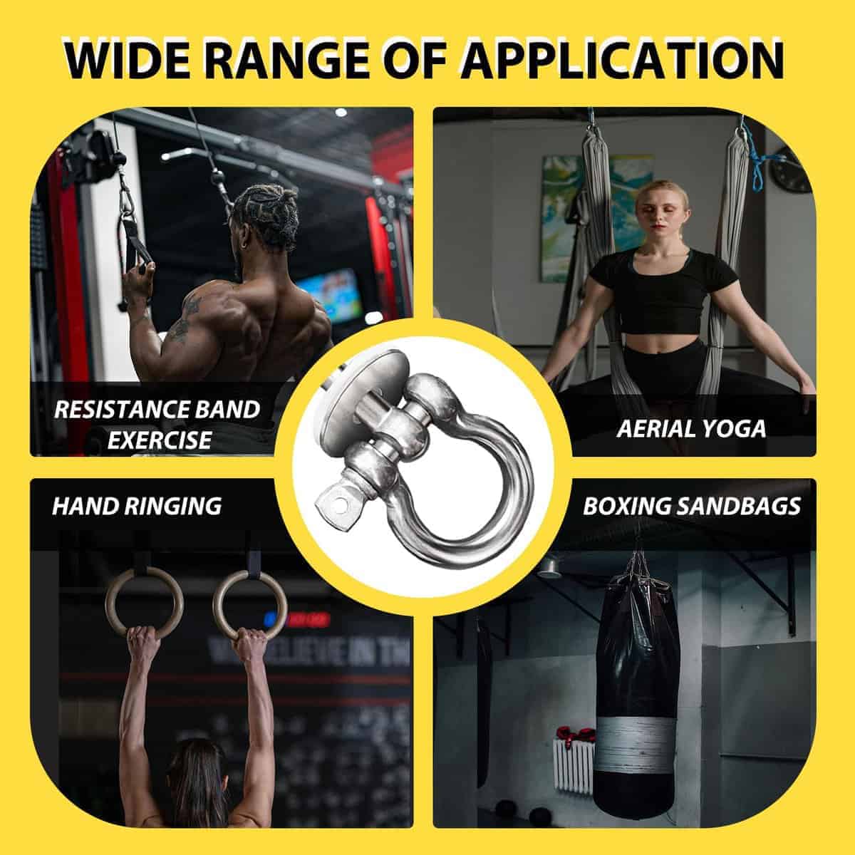 DyaMag Heavy Duty Power Rack Attachments con juntas de - Imagen 7