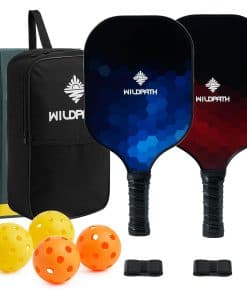 Set de 2 o 4 Palas de Pickleball, Raquetas de -Azul y Rojo